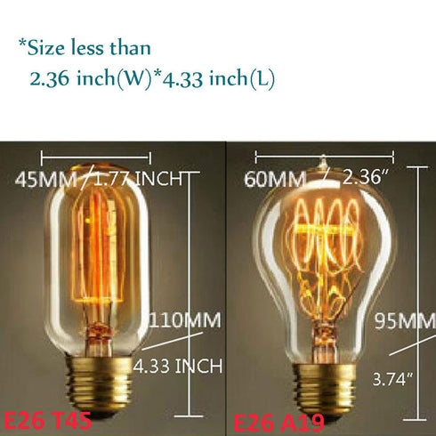 Rustic Plug-in Mason Jar Bedroom Wall Sconce Wood Plate 2-Pack