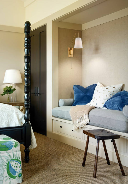 Modern Brass Wall Lamps Set of 2 Plug-In Wall Lights