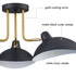 Farmhouse Multi-Directional Ceiling Spot Light Matte Black