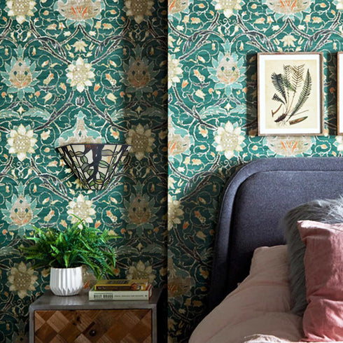 Tiffany Wall Sconces Vintage Stained Glass Wall Light