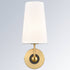 Modern Gold Wall Sconces Set of 2 Living Room Lamps