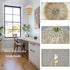 Rattan Plug in Pendant Light Boho Hanging Light