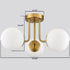 Modern Globe Ceiling Light - 3 Light