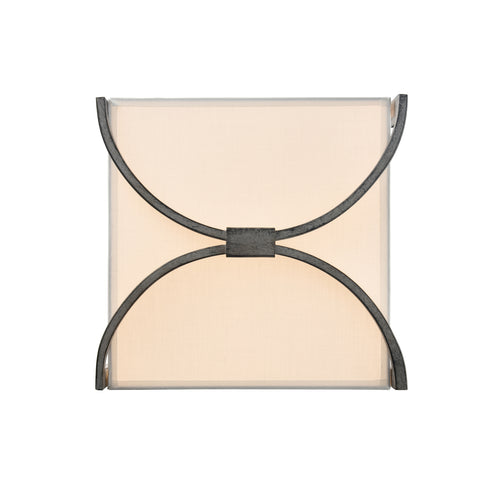 Industrial Flush Mount Ceiling Light White Dimmable LED Ceiling Light