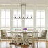 Farmhouse 5-light Black Chandelier Light Fixtures For Dinning Room Island Kitchen