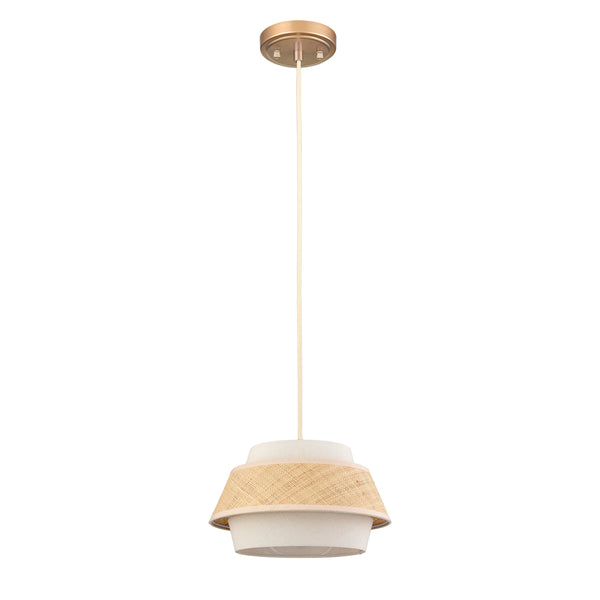 Gold Pendant Light Boho Hanging Light for Bedroom Living room