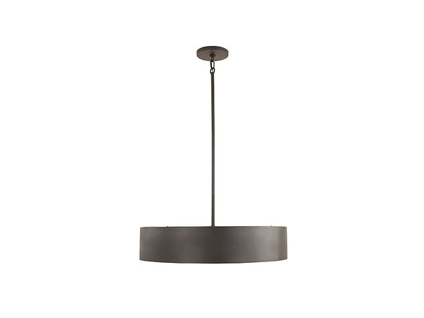 Azores 6-Light Pendant in Black Cashmere