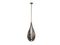 Bali 6-Light Pendant in Black Cashmere