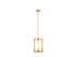 Orleans 4-Light Pendant in Distressed Gold