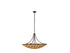 Ventura 8-Light Pendant in Matte Black and Gold