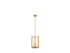 Orleans 4-Light Pendant in Distressed Gold
