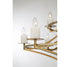 Director 12-Light Chandelier in Warm Brass