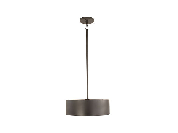 Azores 4-Light Convertible Semi-Flush or Pendant in Black Cashmere