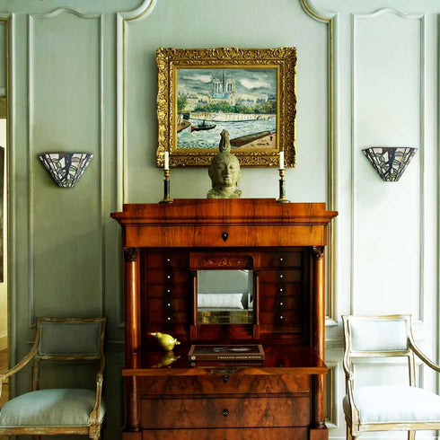 Tiffany Wall Sconces Vintage Stained Glass Wall Light