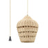 Rattan Plug in Pendant Light Boho Hanging Light