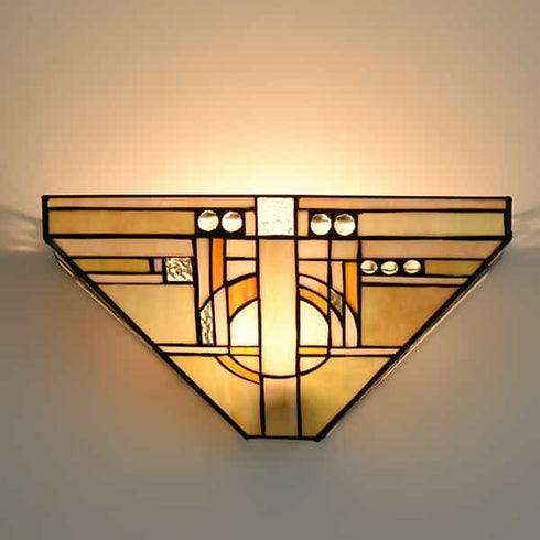 Tiffany Style Wall Sconces with Stained Glass Wall Light