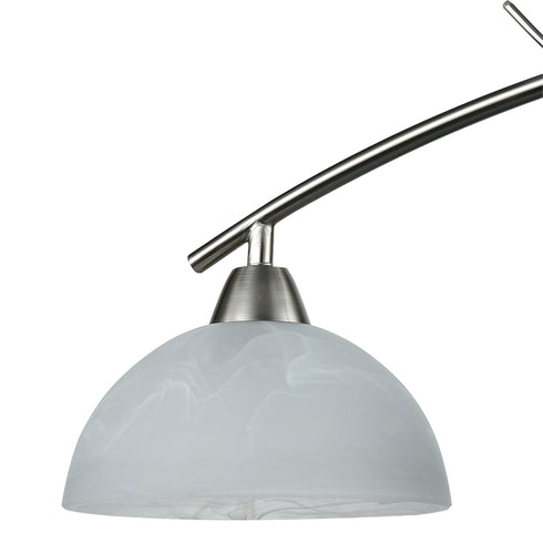 Modern 3-Light Kitchen Pendant Lighting, Brushed Nickel