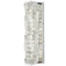 Crystal Bathroom Vanity Lights LED Stainless Steel, Chrome, 18.5-In