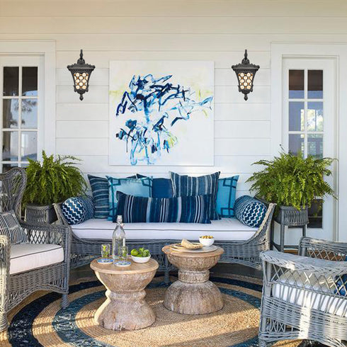 Vintage Outdoor Wall Light Fixture Waterproof Exterior Wall Light