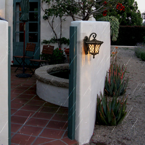Vintage Outdoor Wall Light Fixture Waterproof Exterior Wall Light