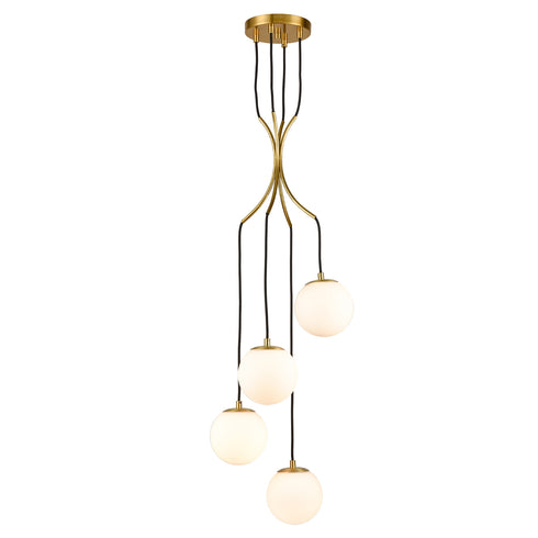 Multi Globe Pendant Light 4 Light