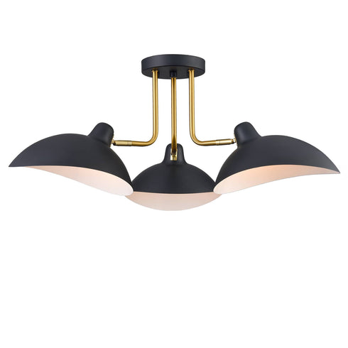 Farmhouse Multi-Directional Ceiling Spot Light Matte Black