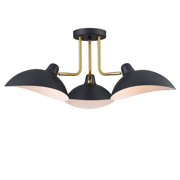 Farmhouse Multi-Directional Ceiling Spot Light Matte Black
